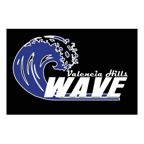 Valencia Hills Wave Waterproof Sticker Thumbnail